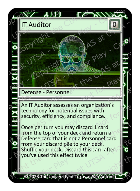 IT Auditor, copyright version