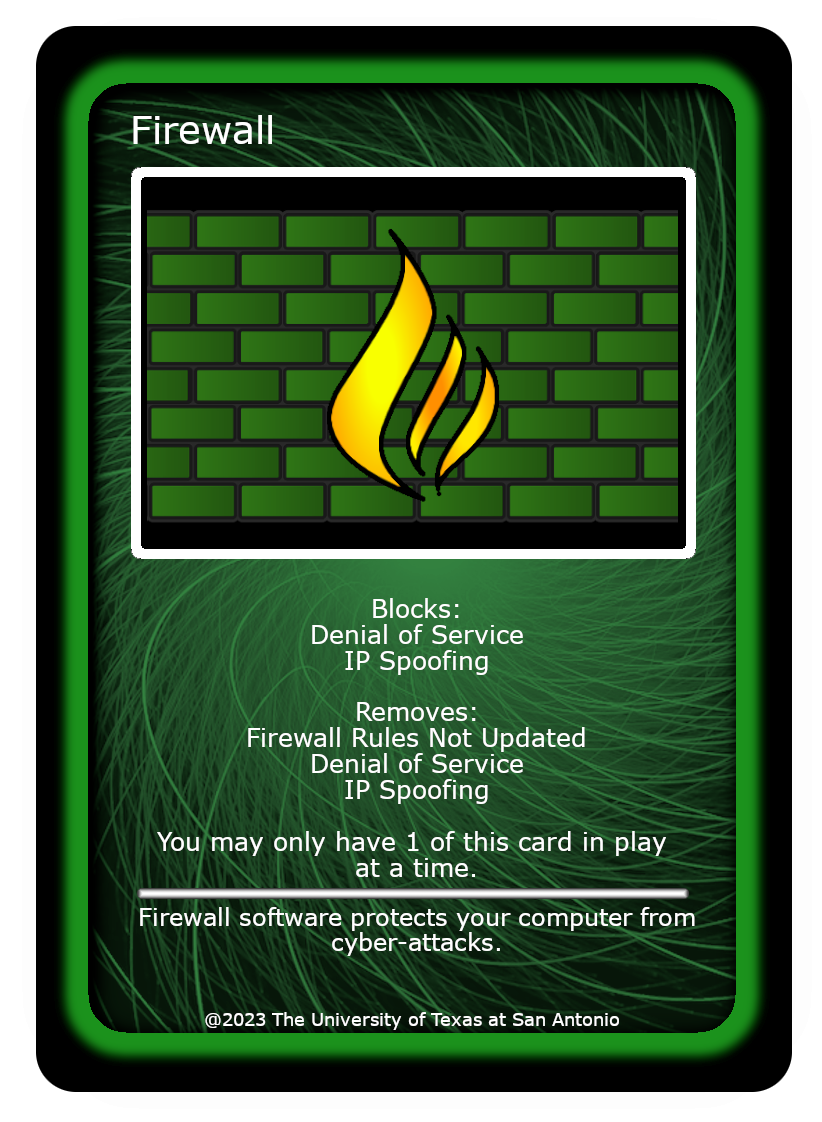CTP Firewall defense card